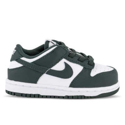 Nike Dunk Low Kids White/Vintage Green Unisex Size 6