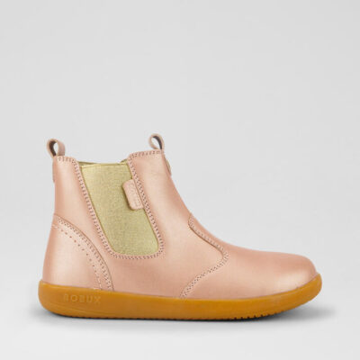 Kp Jodhpur Junior Rose Gold Leather Chelsea Boots