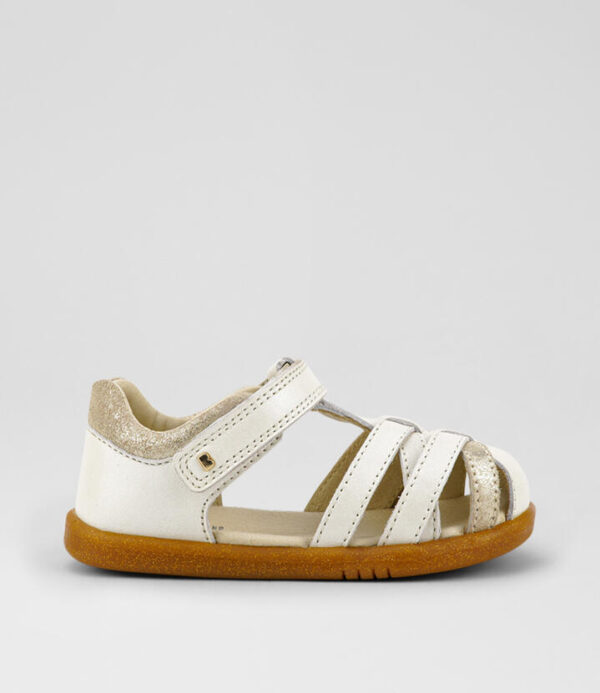 Iw Cross Jump Toddler Moon Pearl Leather Flat Shoes