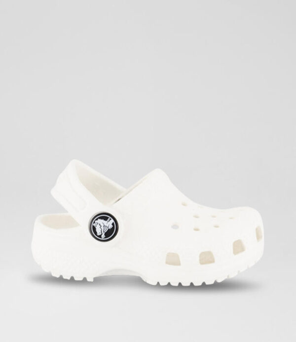 Classic Clog Toddler White Croslite Sandals