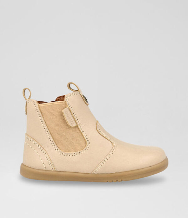 Iw Jodhpur Toddler Oat Milk Leather Chelsea Boots