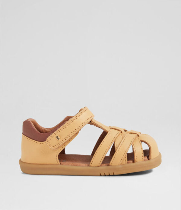 Iw Cross Jump Toddler Oak Buff Leather Flat Shoes