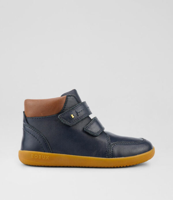 Kp Timber Junior Navy Leather Ankle Boots