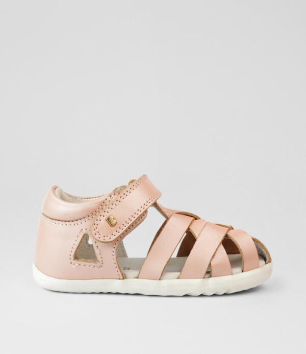 Su Tropicana 2 Infant Seashell Shimmer Leather Flat Shoes