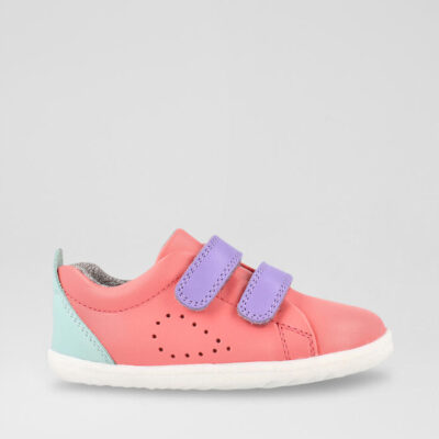Su Grass Court Infant Ocean Coral Mauve Combo Leather Sneakers