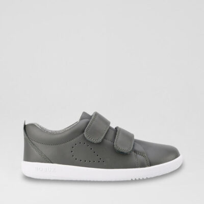 Kp Grass Court Junior Smoke Leather Sneakers