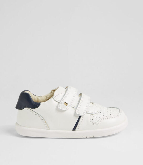 Iw Riley Toddler White Navy Leather Sneakers