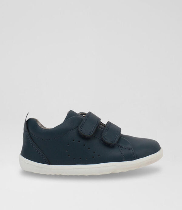 Su Grass Court Infant Navy Leather Sneakers