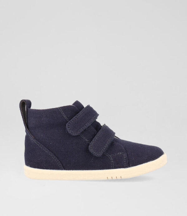 Iw Grass Court High Toddler Navy Canvas Ankle Boots
