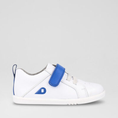 Iw Pace Toddler Optical White Gentian Blue Leather Sneakers