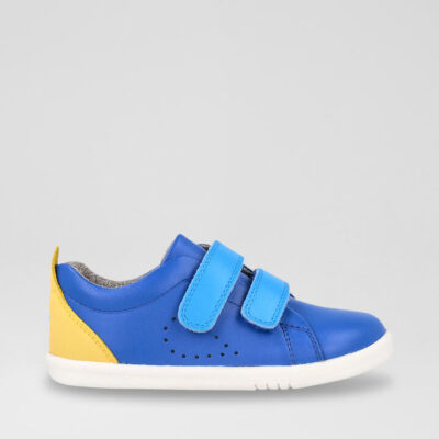 Iw Grass Court Toddler Azure Pineapple Combo Leather Sneakers