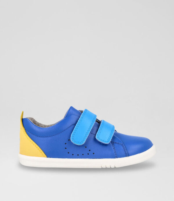 Iw Grass Court Toddler Azure Pineapple Combo Leather Sneakers