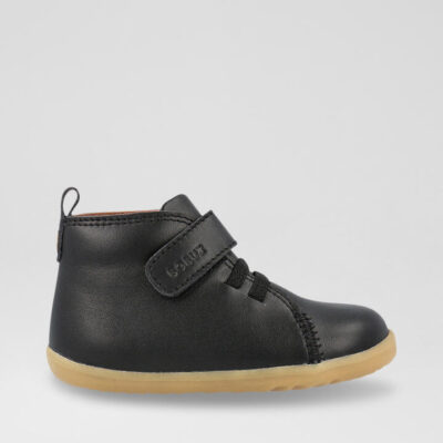 Su Voyager Infant Black Leather Ankle Boots
