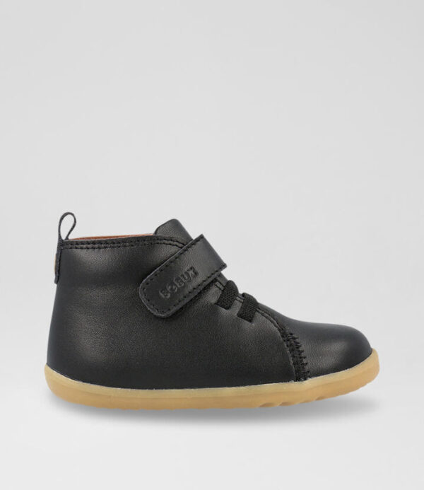 Su Voyager Infant Black Leather Ankle Boots