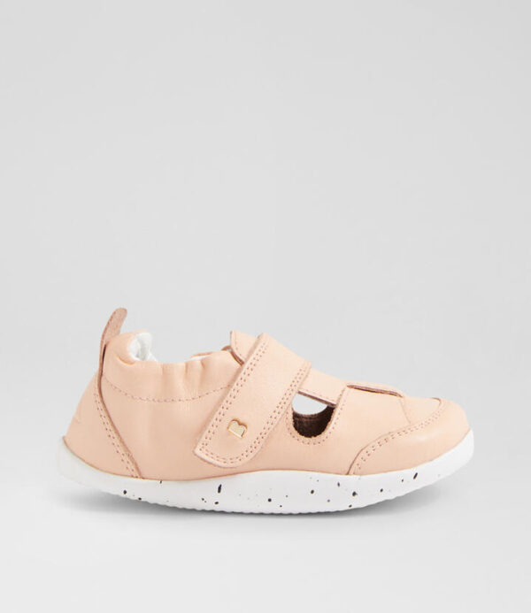 Xp Beau Infant Rose Leather Flat Shoes