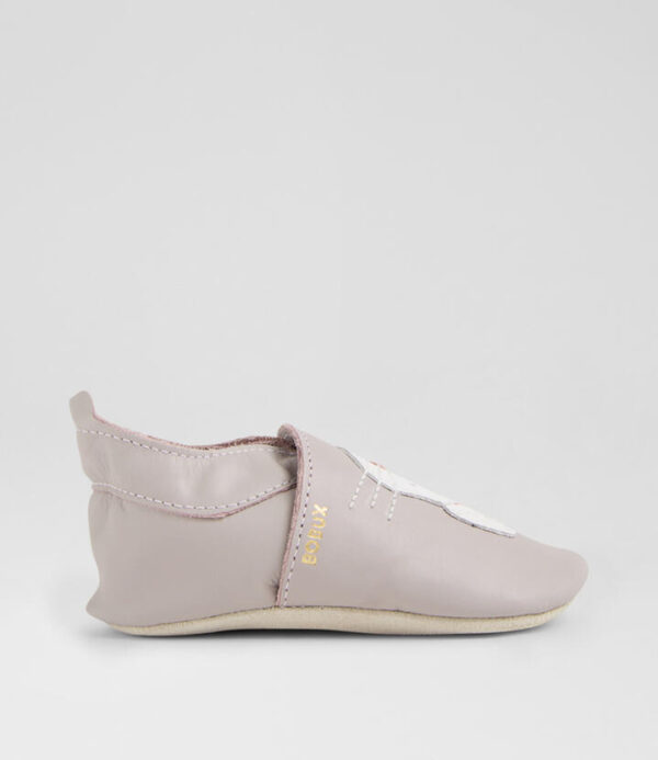 Ss Rabbit Infant Lilac Leather Flat Shoes