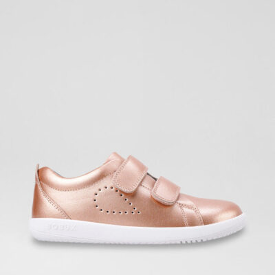 Kp Grass Court Junior Rose Gold Leather Sneakers