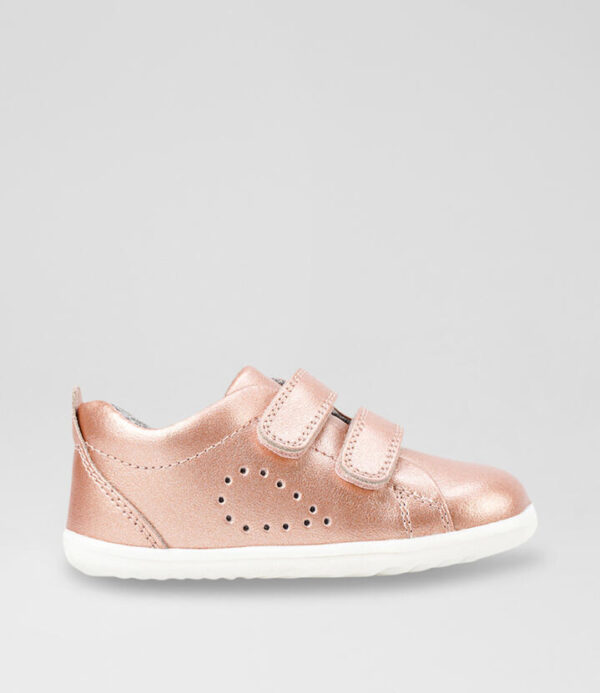 Su Grass Court Infant Rose Gold Leather Sneakers