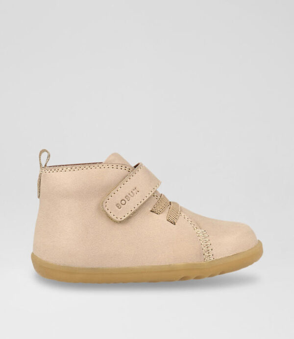Su Voyager Infant Oat Milk Leather Ankle Boots