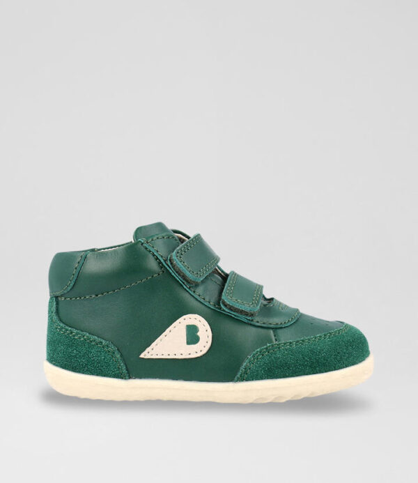 Su Champ High Infant Deep Emerald Chalk Leather Ankle Boots