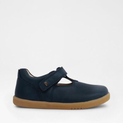 Iw Louise Toddler Navy Leather Flat Shoes