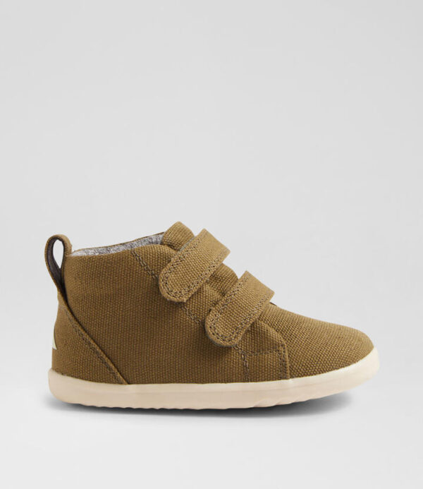 Su Grass Court High Infant Sea Kelp Canvas Ankle Boots