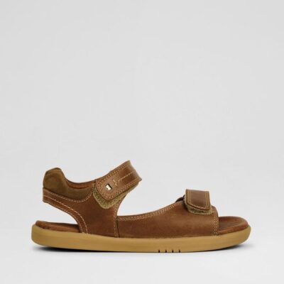 Kp Driftwood Junior Caramel Leather Sandals