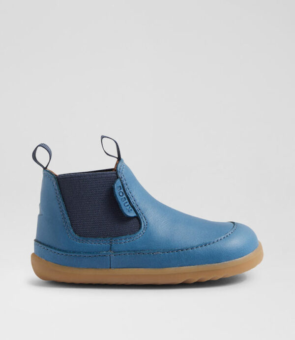 Su Traveler Infant Tidal Teal Leather Chelsea Boots