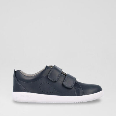 Kp Grass Court Junior Navy Leather Sneakers