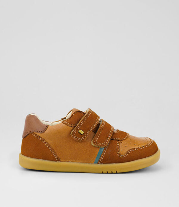 Iw Riley Toddler Caramel Toffee Leather Sneakers