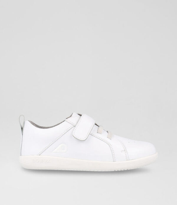 Kp Pace Junior Optical White Leather Sneakers