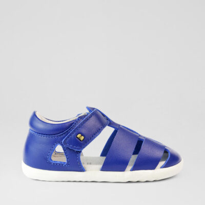 Su Tidal Infant Blueberry Leather Flat Shoes