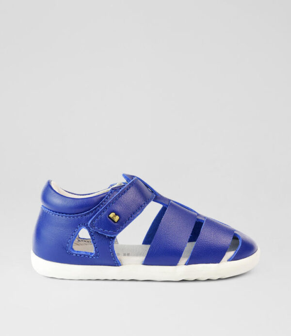 Su Tidal Infant Blueberry Leather Flat Shoes
