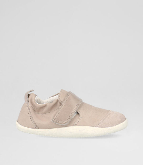 Xp Marvel Infant Taupe Leather Flat Shoes