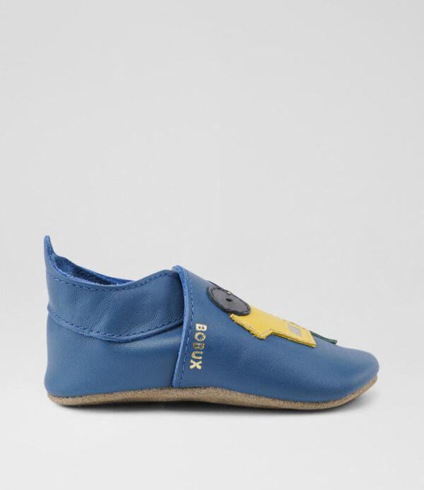 Ss Tipper Infant Cobalt Leather Flat Shoes