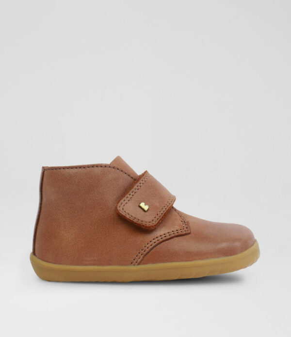 Su Desert Infant Caramel Leather Ankle Boots