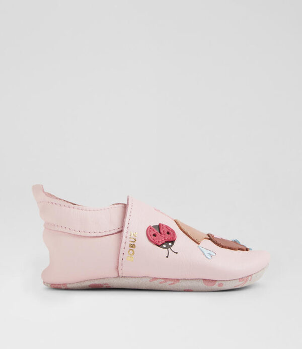 Ss Songbird Infant Blossom Leather Flat Shoes