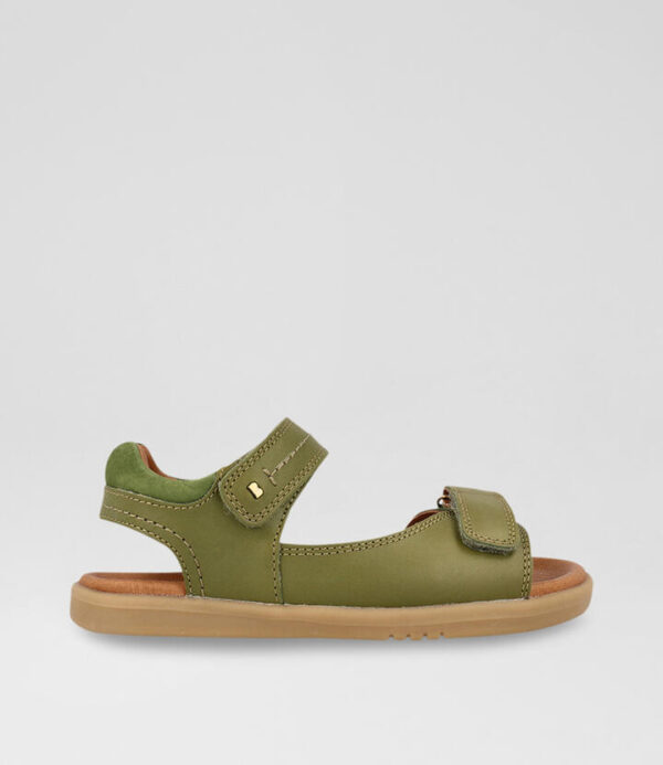 Kp Driftwood Junior Sea Kelp Leather Sandals