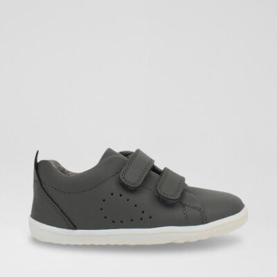 Su Grass Court Infant Smoke Leather Sneakers