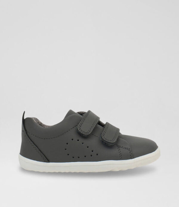 Su Grass Court Infant Smoke Leather Sneakers
