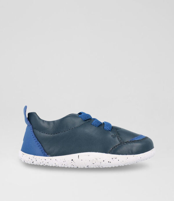 Xp Sport Infant Navy Binjau Blue Leather Sneakers