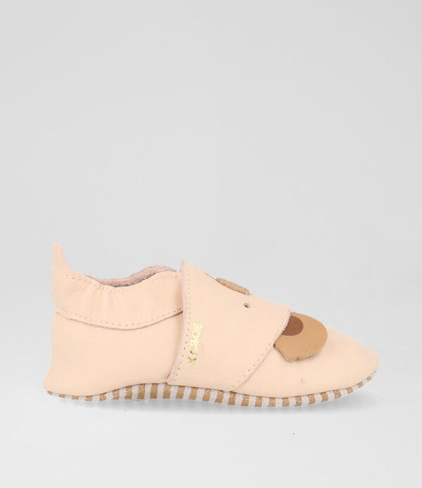 Ss Koko Infant Oat Leather Flat Shoes