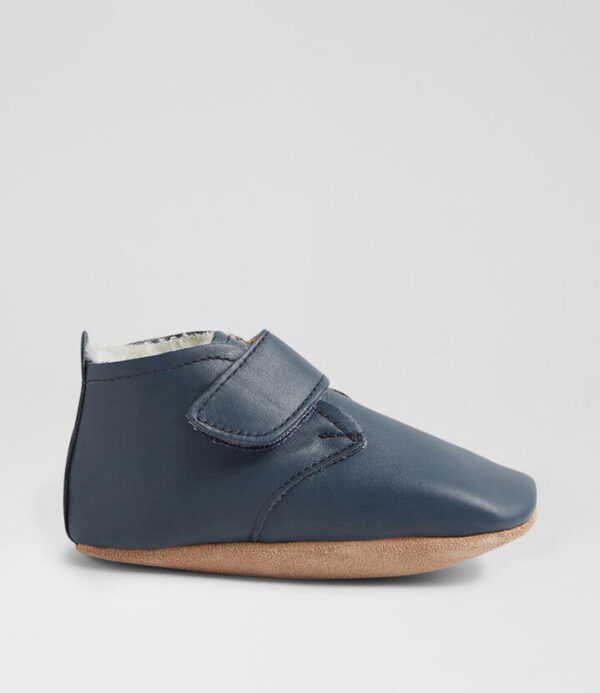 Ss Desert Arctic Infant Navy Leather Ankle Boots