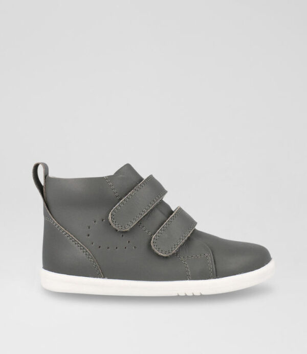 Iw Grass Court High Toddler Smoke Leather Ankle Boots