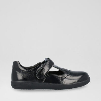Kp Flurry Black Patent Leather Flat Shoes