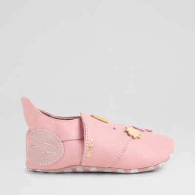 Ss Chickie Infant Blossom Leather Flat Shoes