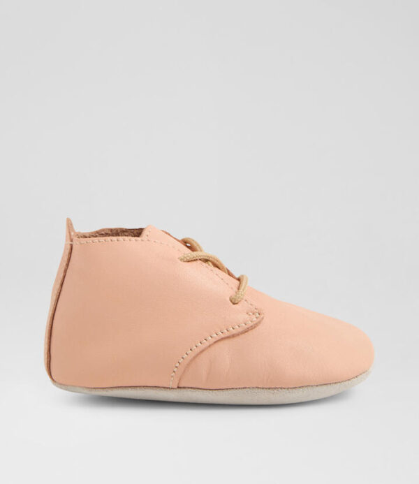 Ss Desert Infant Lace Rose Leather Ankle Boots