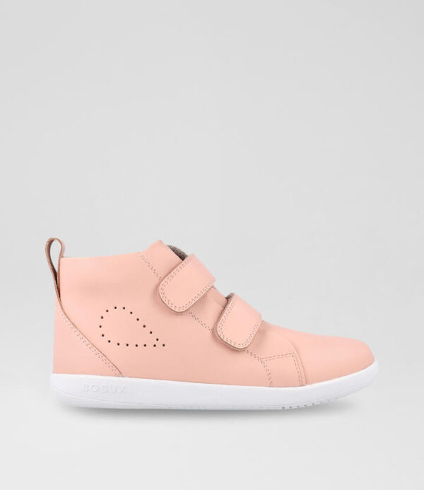 Kp Grass Court High Seashell Leather Ankle Boots