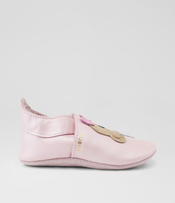 Ss Party Bear Infant Blossom Pearl Leather Flat Shoes