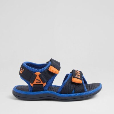 202791 Finn Toddler Blue Orange Sandals